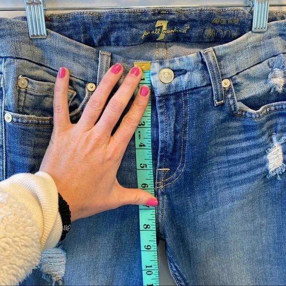 7 For All Mankind The Ankle Skinny Jean - Picture 10 of 15